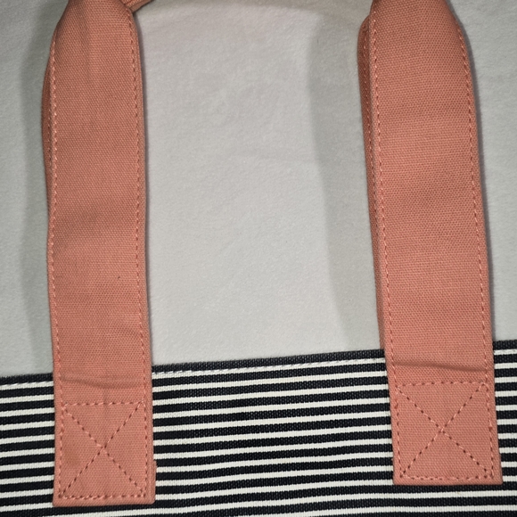 Ame & Lulu Preppy Canvas Tennis Tote Bag Pickleball Country Club - Picture 5 of 5